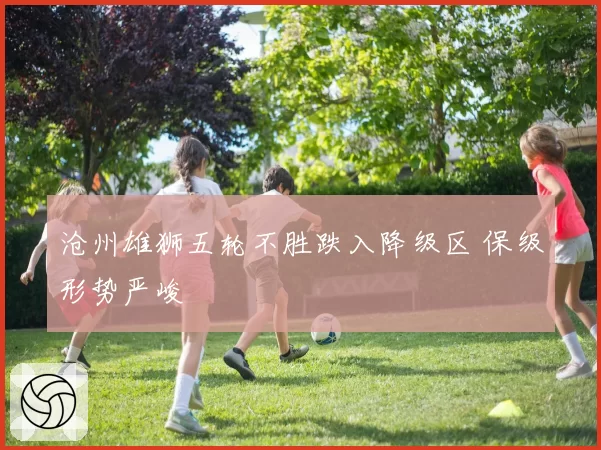 沧州雄狮五轮不胜跌入降级区 保级形势严峻